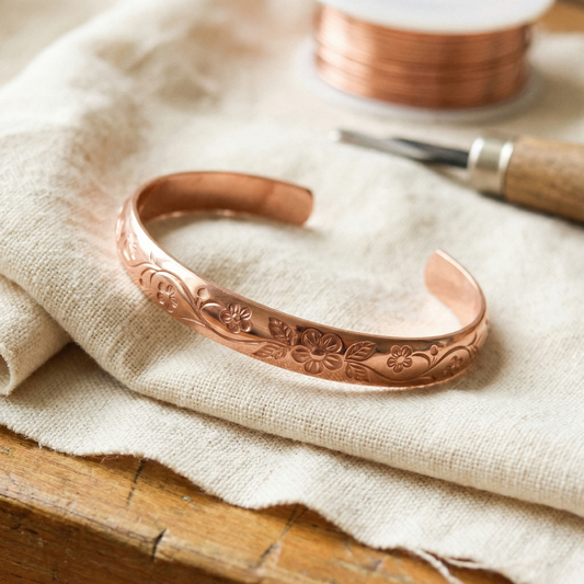 Bracelet en cuivre Bloom de Colette, photo 1