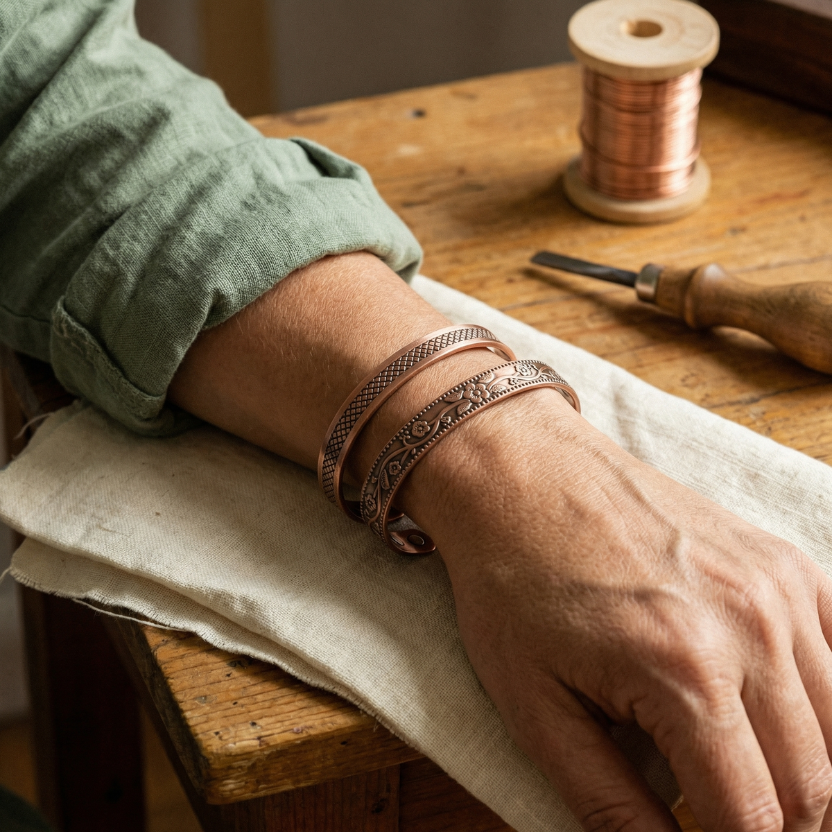 Ensemble en cuivre Forge de Colette, photo 2