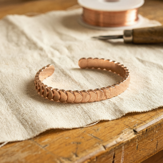 Bracelet en Cuivre Tide de Colette, photo 1
