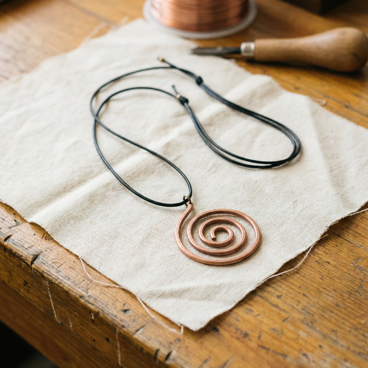 Collier en cuivre Mesa de Colette