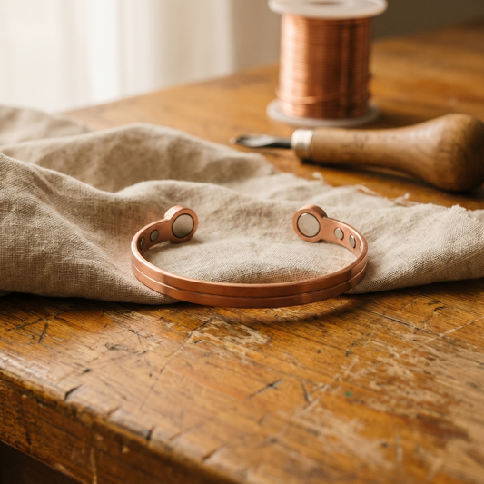 Bracelet en cuivre de Colette, photo 1