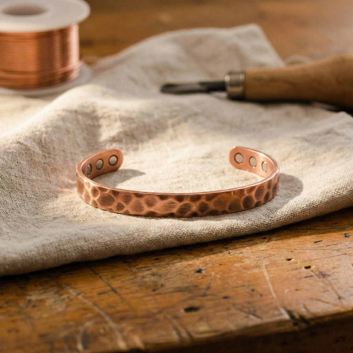 Bracelet en cuivre de Colette, photo 1