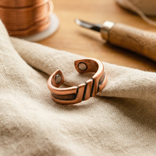 Bague en Cuivre Tourbe de Colette
