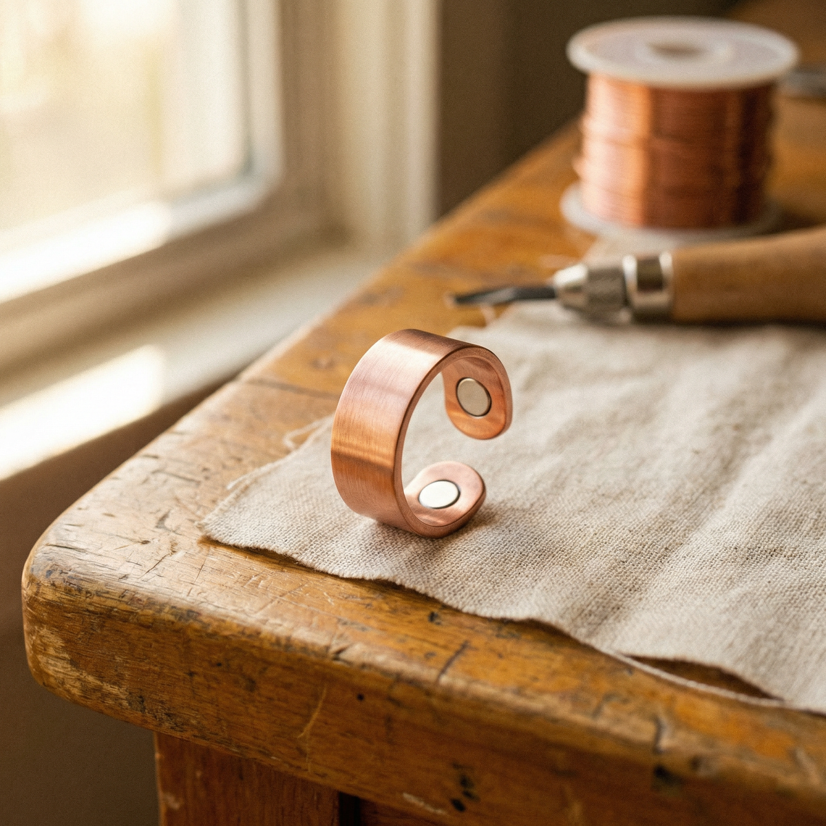 Bague en Cuivre Soudé de Colette
