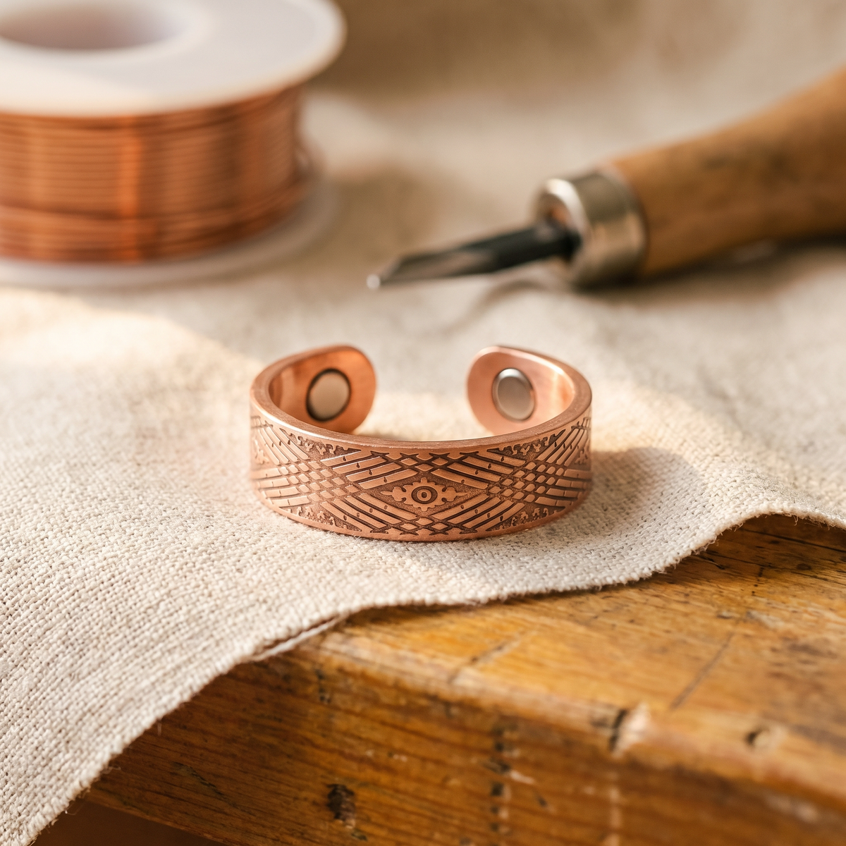 Bague en cuivre Holt de Colette