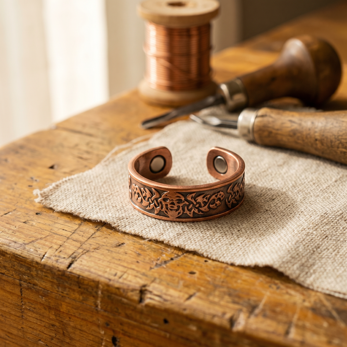Bague en cuivre Clag de Colette