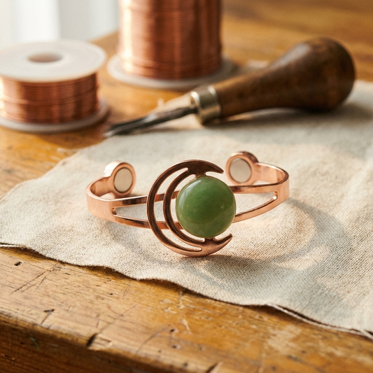Bracelet en cuivre vert de Colette, photo 1