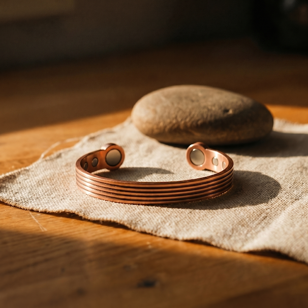 Bracelet en cuivre Ridge de Colette, photo 1