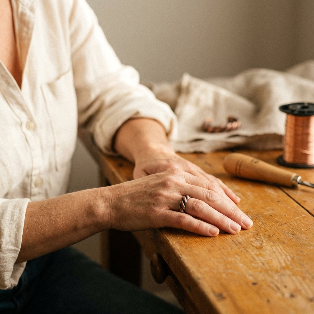 Bague en Cuivre Tine de Colette