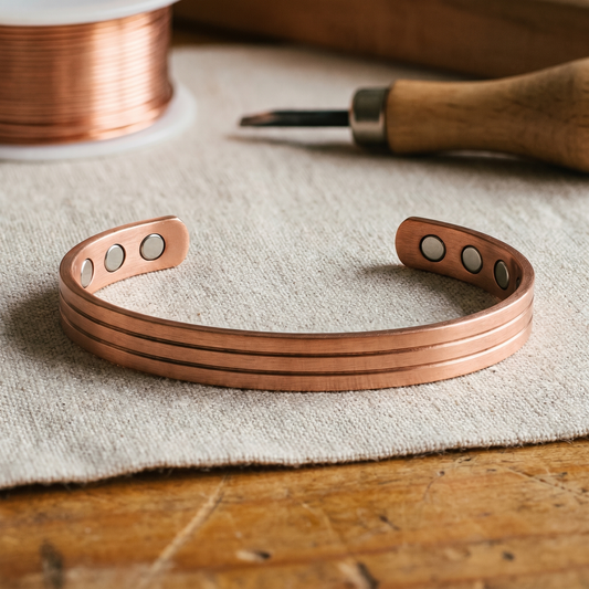 Bracelet en cuivre Core de Colette, photo 1