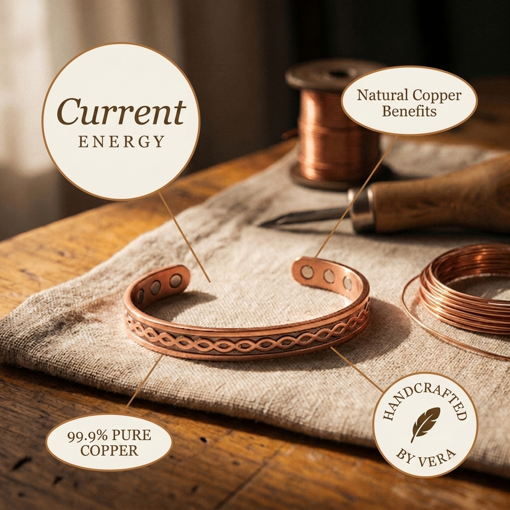 Bracelet en Cuivre Actuel de Colette, photo 6