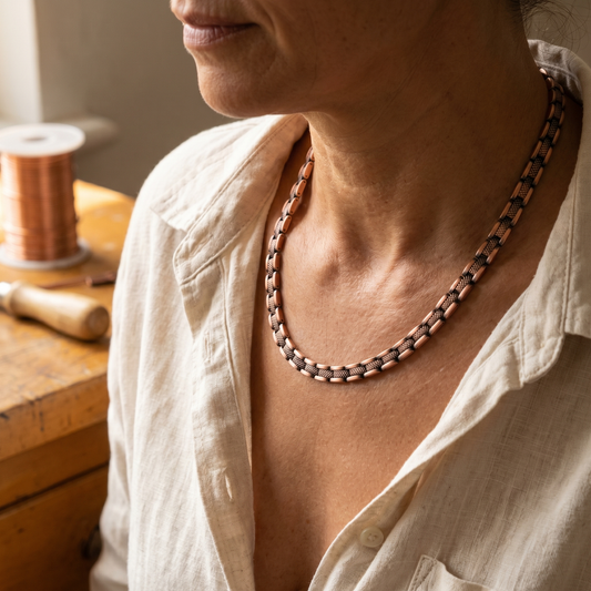 Collier en cuivre Haze de Colette