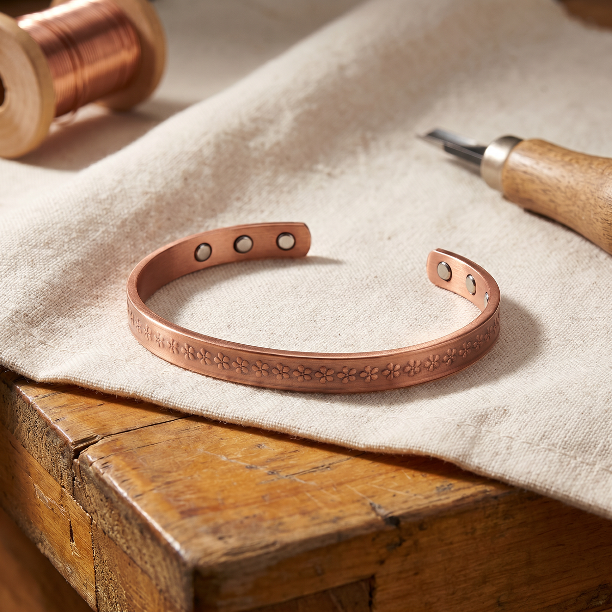 Bracelet en cuivre Loch de Colette, photo 1