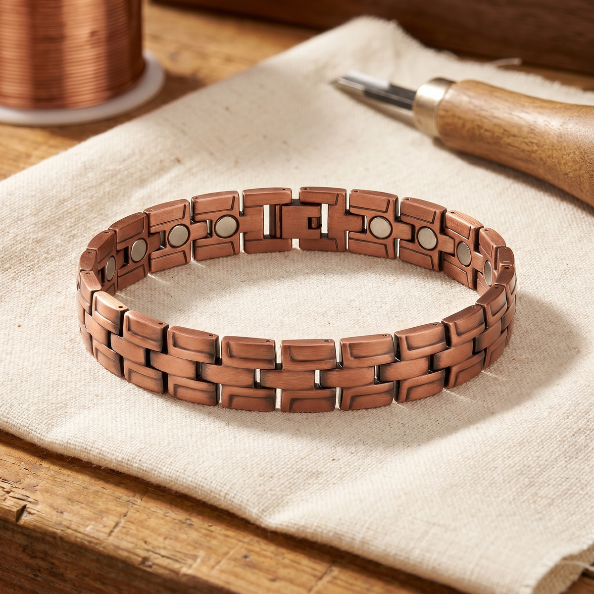 Bracelet en Cuivre pour Hommes Gorse de Colette, photo 1