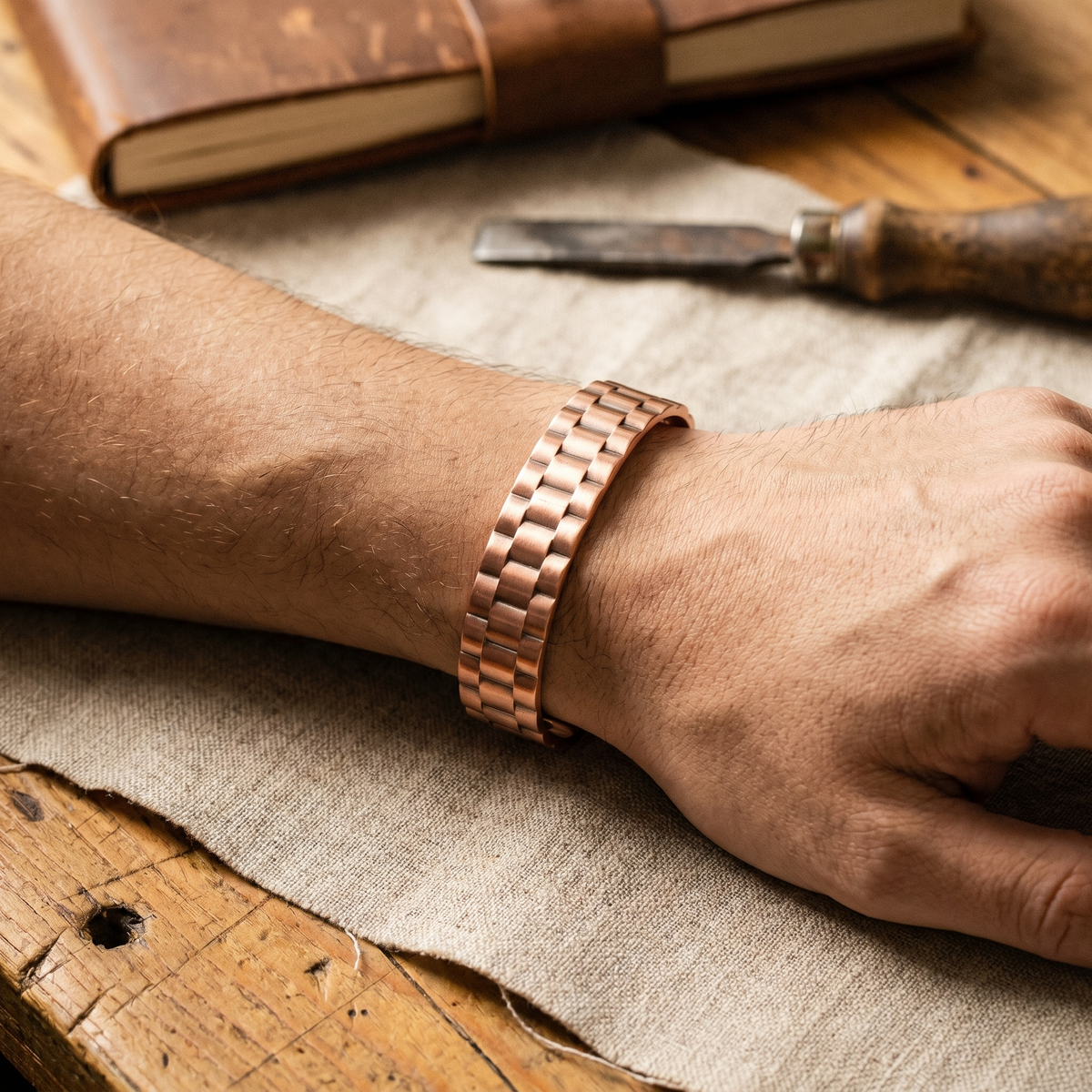 Bracelet en cuivre pour hommes de Colette, photo 2