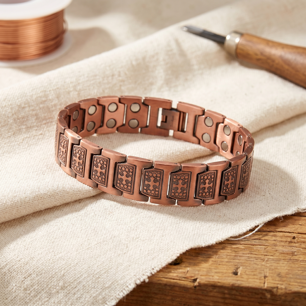 Bracelet en cuivre pour hommes Gale de Colette, photo 1