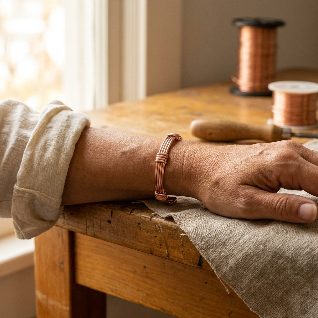 Bracelet en Cuivre Sere de Colette, photo 2