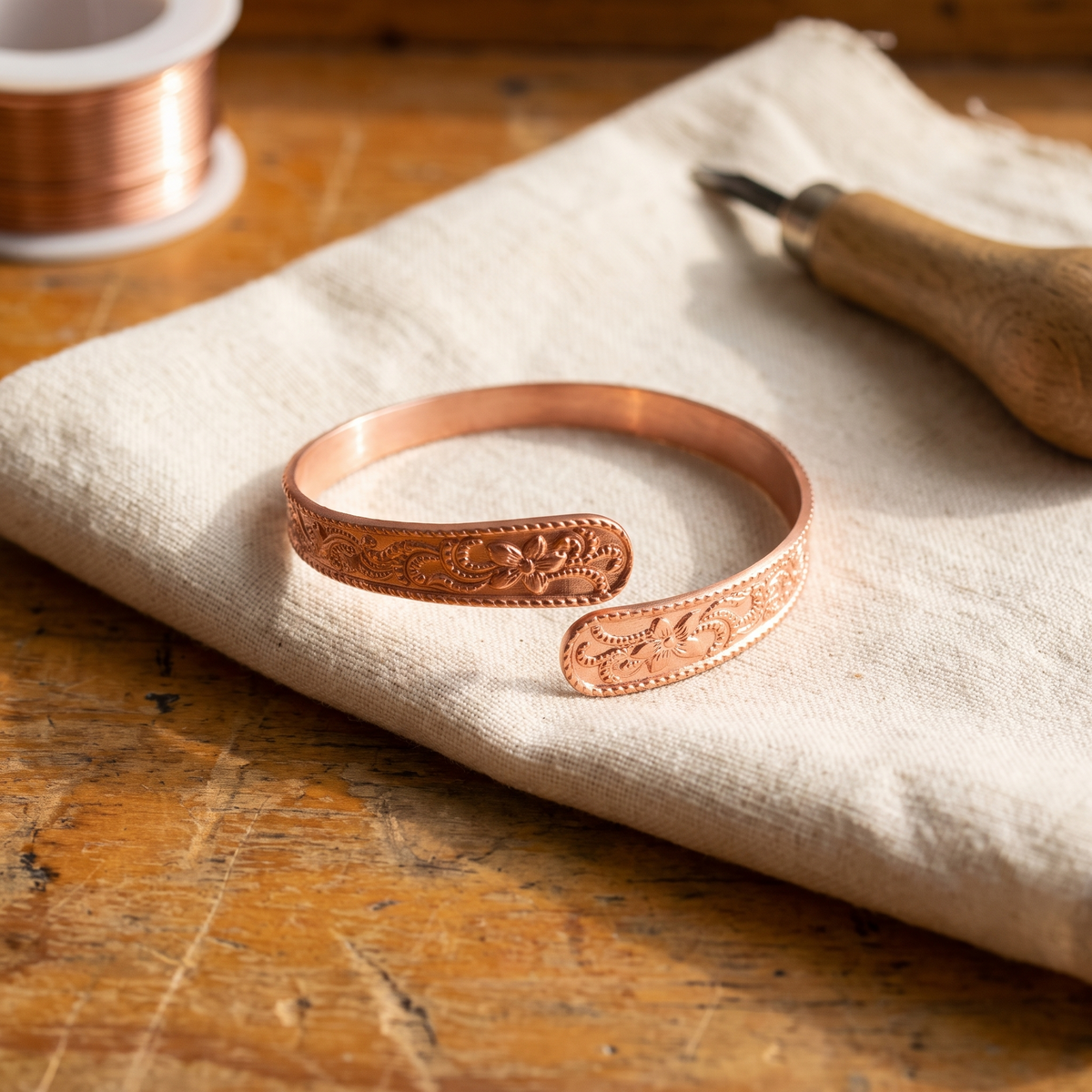 Bracelet en cuivre Moor de Colette, photo 1