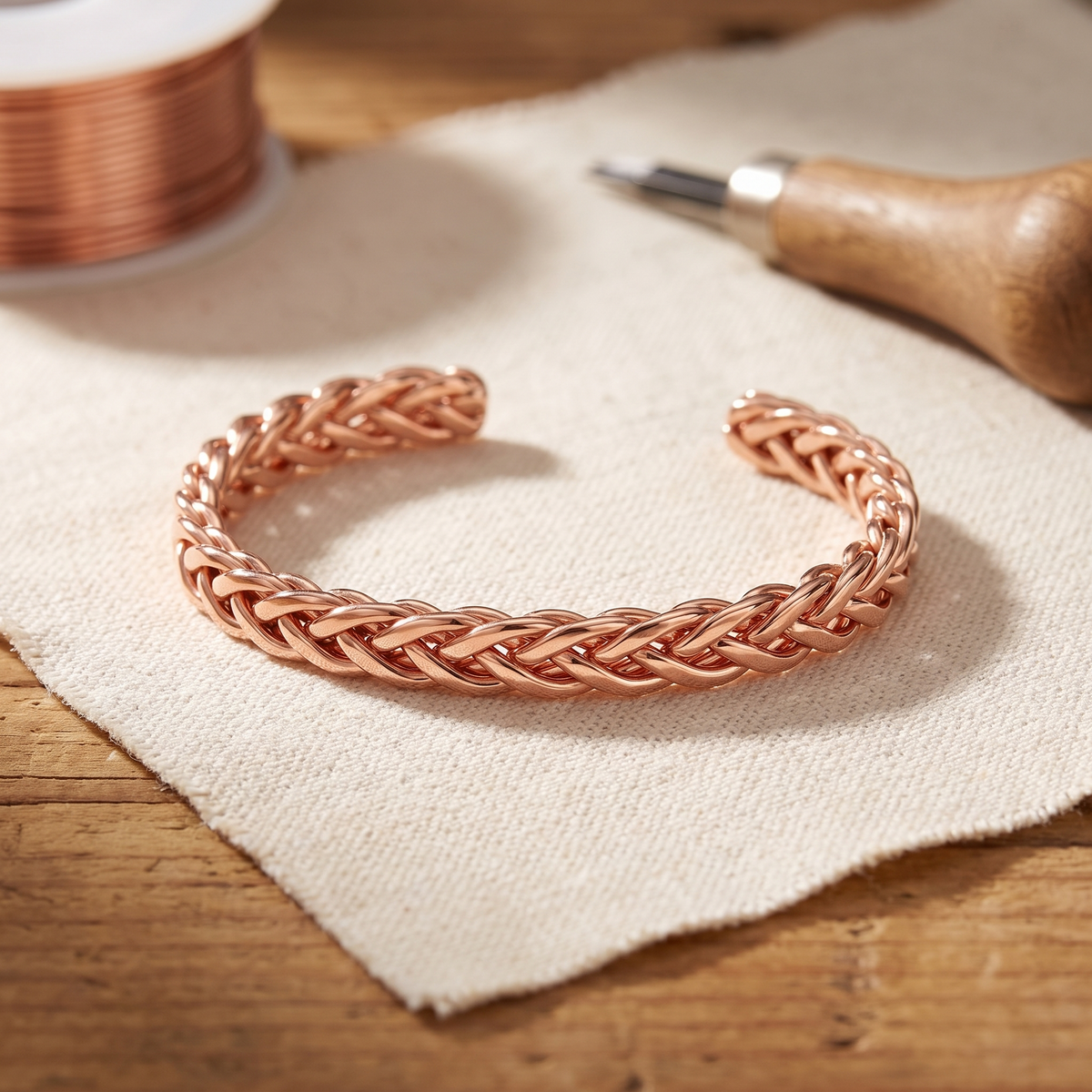 Bracelet en Cuivre Ronce de Colette, photo 1