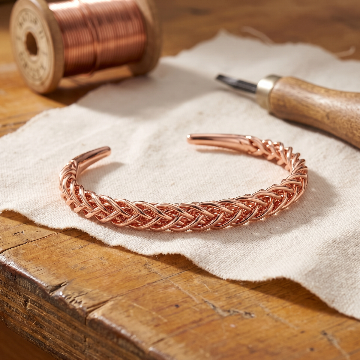 Bracelet en cuivre Fox de Colette, photo 1