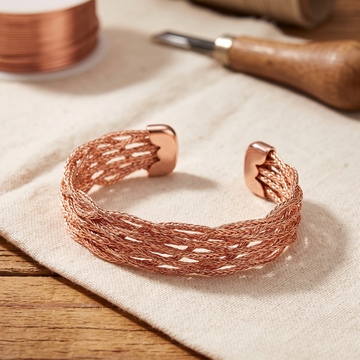 Bracelet en Cuivre Élan de Colette, photo 1