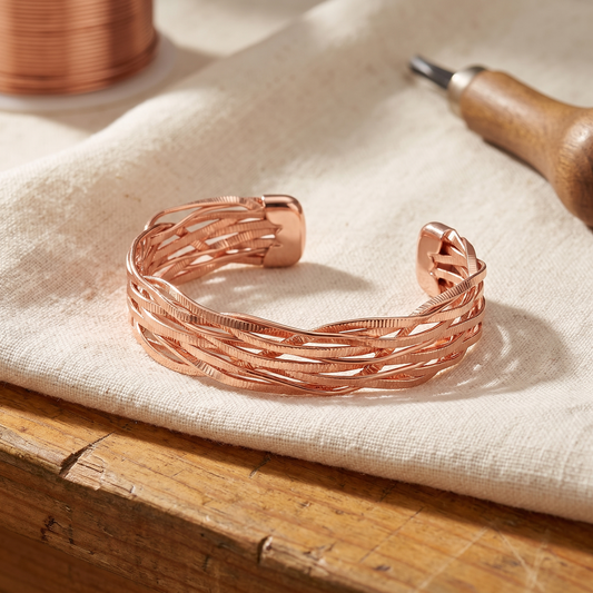 Bracelet en cuivre Wisp de Colette, photo 1