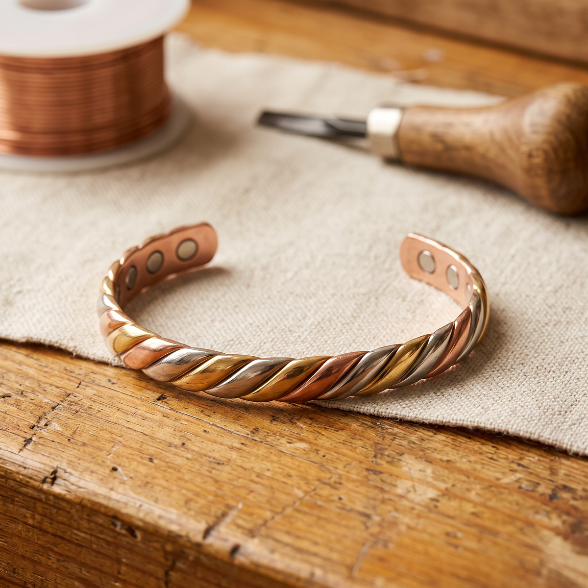 Bracelet en Cuivre de Colette, photo 1