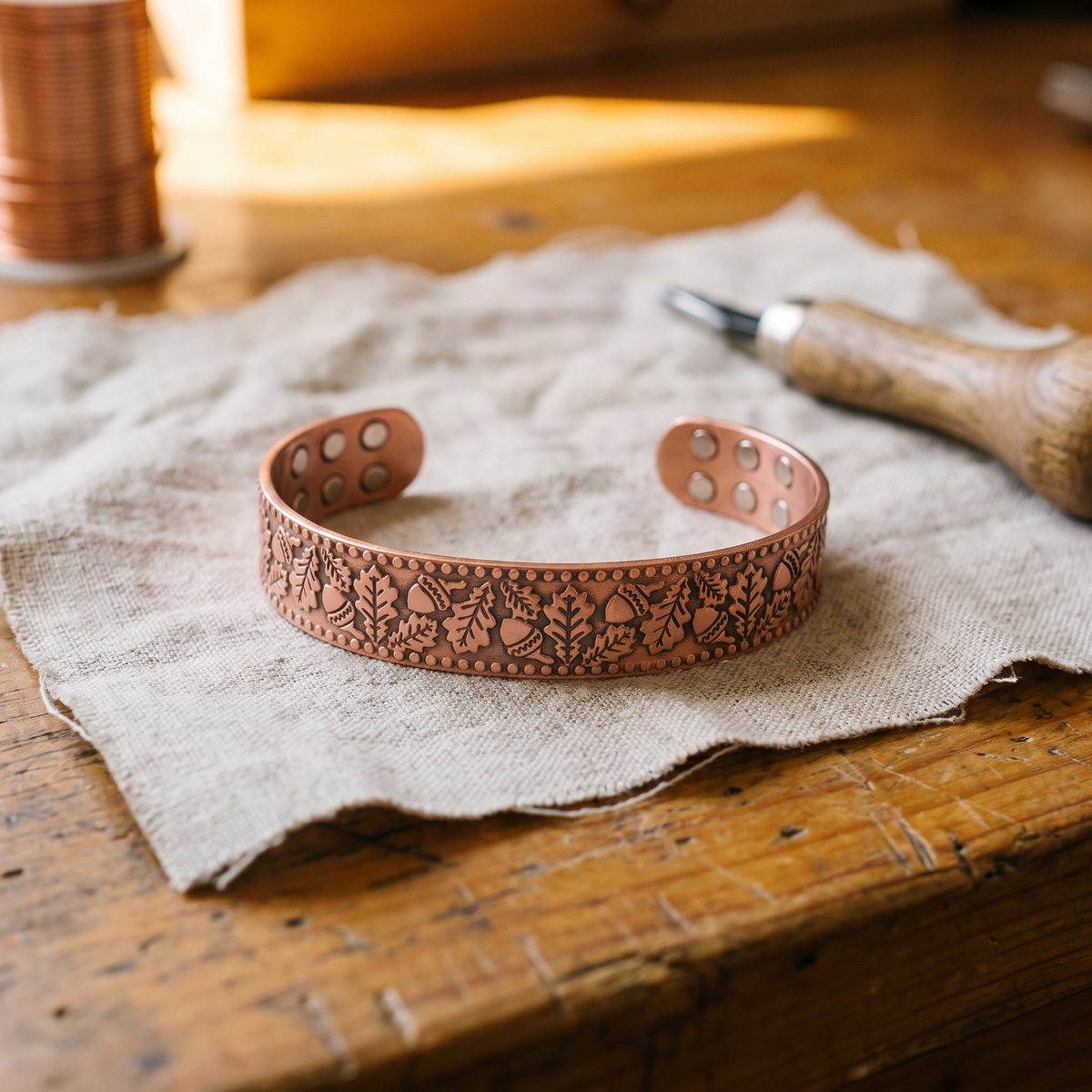 Bracelet en cuivre de Colette, photo 1