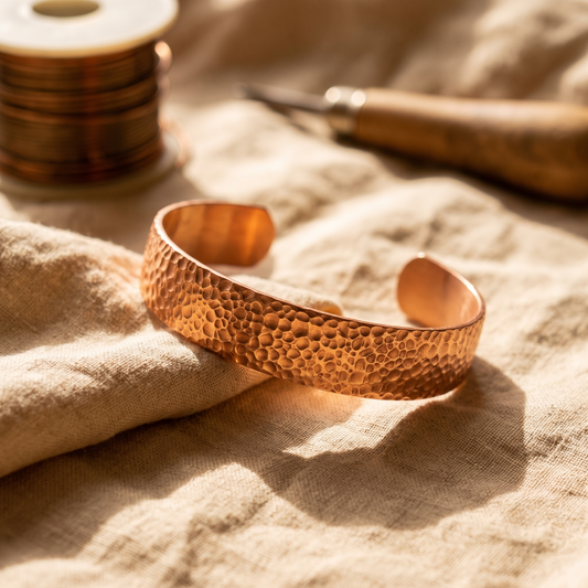Bracelet en cuivre de la lune de Colette, photo 1