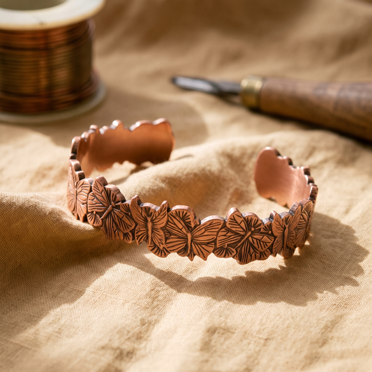 Bracelet en cuivre du ciel de Colette, photo 1